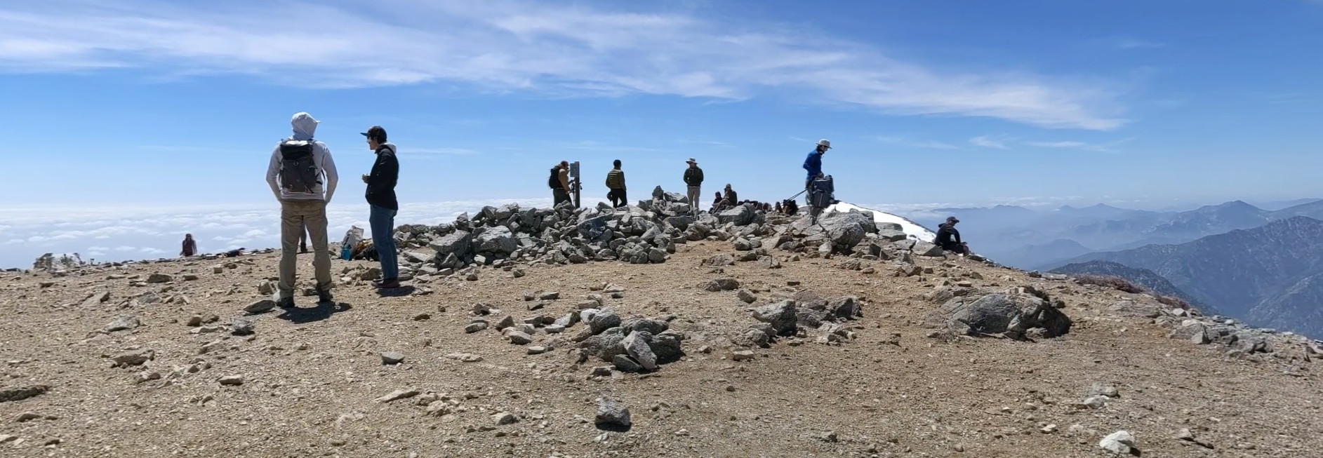 Mt Baldy Summit People