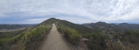 spine back trail 2 - Monserate