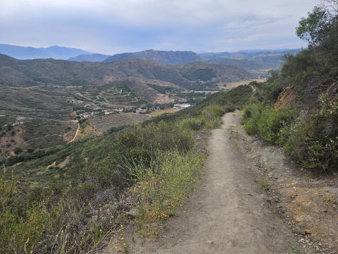 back trail to nowhere - Monserate
